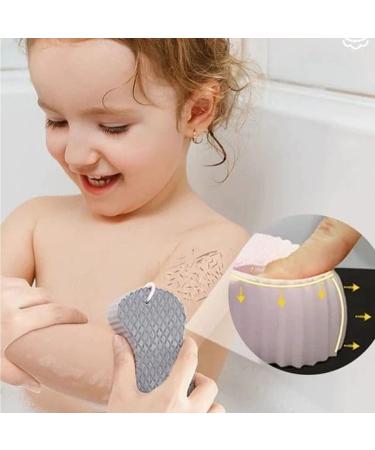Efficient Exfoliating Bath Sponge (White) - Exfoliate & Revitalize | International Shipping Available - Buy Online on GoSupps.com