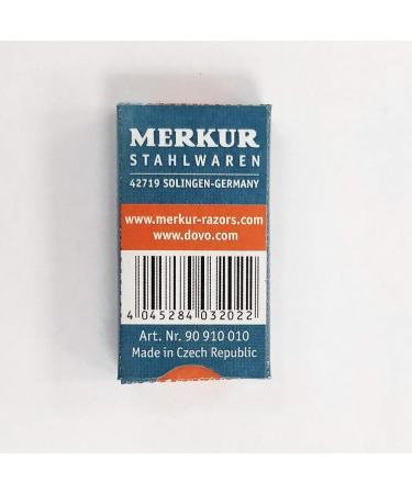 Merkur MK-911 Double Edge Razor Blades - 10 Count Pack | Precision German Quality - Buy Online on GoSupps.com