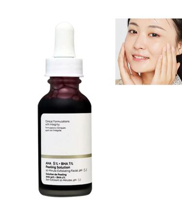 AHA 30% + BHA 2% Face Serum AHA Serum for Hydrated Skincare AHA Serum for Hydrated AHA 30% + BHA 2% Face Serum for Hydrated Moisturiser Face Anti Aging Serum for Face 1pc