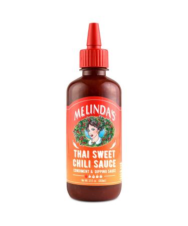 Melindas Thai Sweet Chili Sauce - Sweet and Mild Asian Chili Sauce Made with Whole Fresh Ingredients - Gourmet Hot Sauce & Dipping Sauce - Keto Friendly, Kosher - 12oz, 1 Pack 12 Fl Oz (Pack of 1) - Buy Online on GoSupps.com