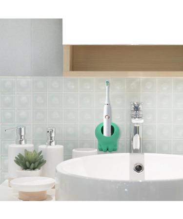 Yemyap Dinosaur Animal Toothbrush Organizer - Punch-Free Stand for Toothbrushes Makeup Brushes & Razors | Cute Bathroom Storage Solution - Buy Online on GoSupps.com
