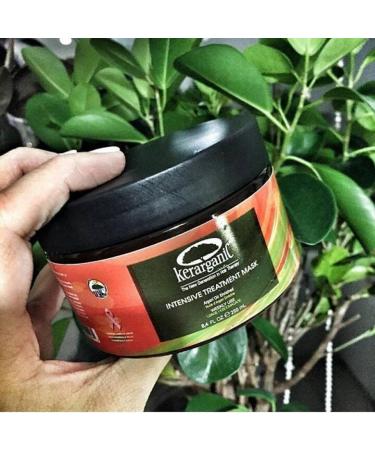 KERARGANIC Intensive Treatment Mask 8oz - Argan Oil Enriched Keratin Hair Repair - Buy Online on GoSupps.com