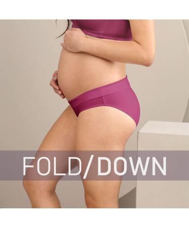 Intimate Portal Maternity Knickers 6-pk | Pregnancy Postpartum Underwear | Foldable Under Bump Pants Floreus - Buy Online on GoSupps.com