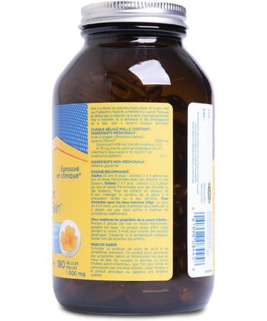 Efamol - Beautiful-Skin Evening Primrose Oil clinically proven to improve skin moisture elasticity and firmness wrinkles and dull skin naturally rich in GLA -1000 mg 180 Softgel Capsules - Buy Online on GoSupps.com