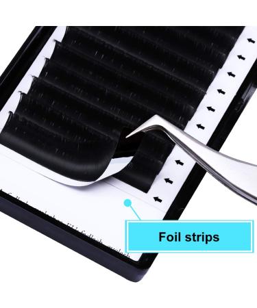 Buy Self-Fleed Eyelashes | Volume Eyelash Extensions | Easy Fan Lashes 0.07mm - 1 Tray Black - Buy Online on GoSupps.com