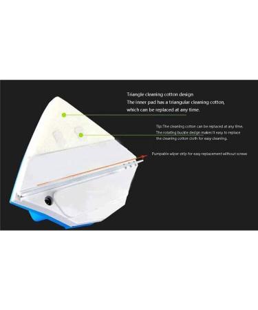 Magnetic Window Cleaner Double-Sided Window Cleaning Brush Tools Fit for High-Rise Glass Windows 15-24Mm Double-Layer Glass - Buy Online on GoSupps.com