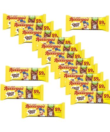 Kelloggs Coco Pops Cereal Milk Bar 20g - Perfect for Breakfast & Snacks (20 Bars)