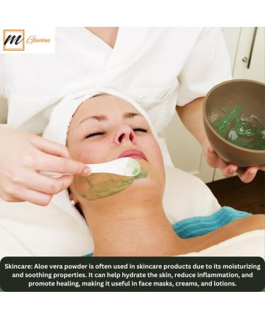 100% Natural Aloe Vera Leaf Powder - Pure Aloe Barbadensis for Moisturizing & Healthy Hair Care | 0.50 LBS (227g) - Replenish Dry Skin Naturally - Buy Online on GoSupps.com