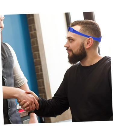 PLAFOPE Haircut Shaving Template Fade Guide for Men Silicone Fade Guide Neckline Shaving Template Hair Cutting Guide Headband Adjustable Hair Trimming Guide Haircut Guide Headband - Buy Online on GoSupps.com