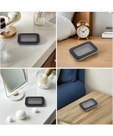 Lot de 2 Bo tiers Maquillage Magn tique Miroir Palette Vide Portable pour Fards Paupi res et Blush Plastique Solide Noir Palette de D potage Cosm tique pour Usage Quotidien - Buy Online on GoSupps.com