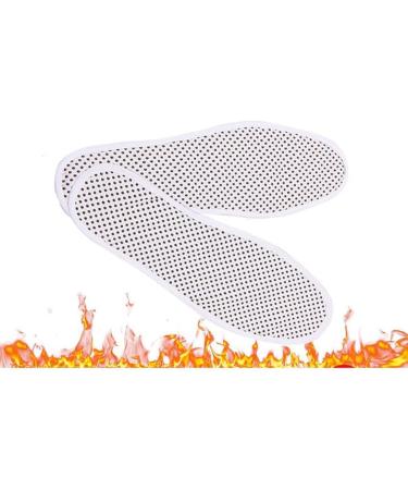 Self Heating Insoles for Skiing - Portable Lightweight Washable Foot Warmers (2pcs) - Skin-Friendly Shoe Pads - Buy Online on GoSupps.com