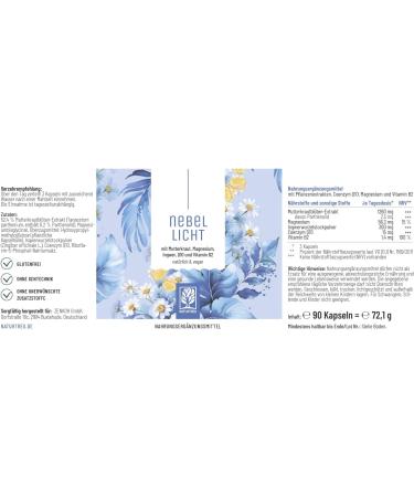 NaturTreu Foglicht - High-Dose Maternity Cabbage Complex 1260 mg | Vegan Natural Ingredients with Ginger Magnesium Coenzyme Q10 & Vitamin B2 - International Shipping Available - Buy Online on GoSupps.com