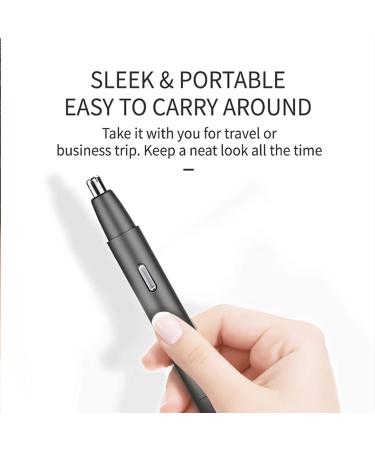 Buy Electric Nose Hair Trimmer | Precision Shaver & Clipper Kit for Men & Women - Silver Design - Buy Online on GoSupps.com