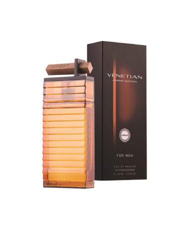 Armaf Venetian Ambre Edition Eau De Parfum Spray for Men 3.4 Ounce - Buy Online on GoSupps.com