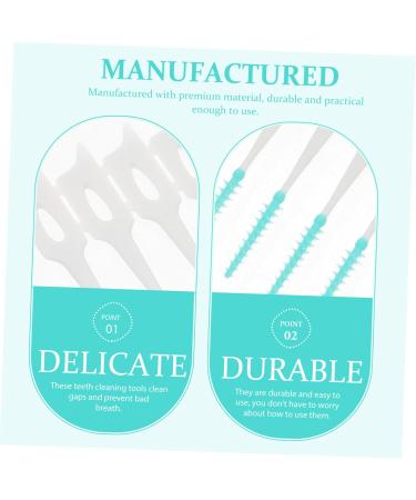 ULTECHNOVO 160pcs Food Grade Gum Interdental Brush Toothpicks - Perfect for Oral Care & Teeth Cleaning - International Shipping Available - Buy Online on GoSupps.com