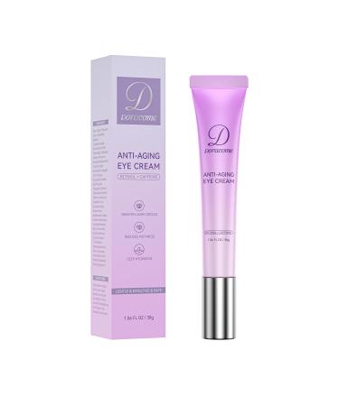 Retinol Eye Cream for Dark Circles and Puffiness, Hydrating Under Eye Cream for Dark Circles, Anti Aging Dark Circle Eye Cream for Fine Lines, Wrinkles, Firming Eye Contour, 1.06 oz