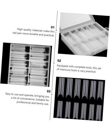 Healeved 1 Set Nail Set Manicure Tools Set Nail Art Tools Nail Art Kit Nail Kit Nail Builder Kit Acrylic Nail Forms System Salon Nail Art Tool Fixed Armour Clip Painted Gel Grind Suite - Buy Online on GoSupps.com