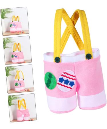 Alipis Trousers for Age Themed Kids Party Lovely Portable Style Candy Bag Suspender on Cartoon Storage 18X15X7CM Pink - Buy Online on GoSupps.com