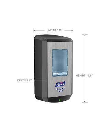 PURELL CS6 Touch-Free HEALTHY SOAP Dispenser Graphite for 1200 mL Refills - 6534-01 by GOJO Inc - Buy Online on GoSupps.com