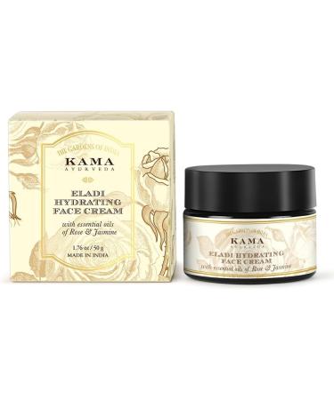 Kama Ayurveda Eladi Hydrating Face Cream 50g with Rose and Jasmine Essential Oils - Buy Online on GoSupps.com