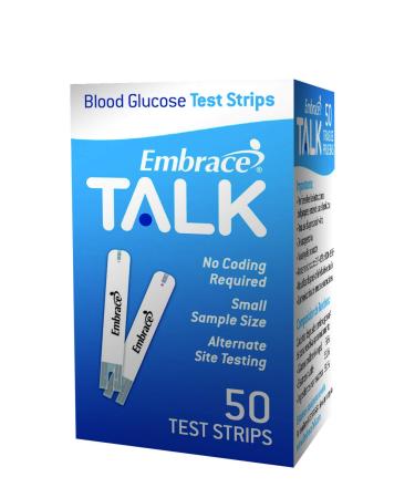 Omnis Health Embrace Blood Glucose Test Strips  50ct