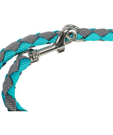 Trixie Dog Leash Cavo V-Line L-XL | 2m 18mm Adjustable Leash for Large Dogs | Ocean/Graphite | Perfect for Outdoor Activities - Buy Online on GoSupps.com