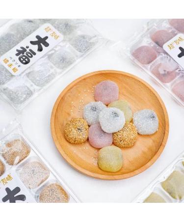 Sesame mochi 380g/bag Sticky Rice Cake Japanese Glutinous Rice Cake Strawberry mango flavor soft cake Dried rice dumpling handmade dessert Dim sum healthy Casual Snack gift (Coconut shreds 3bag) Coconut shreds 3bag - Buy Online on GoSupps.com