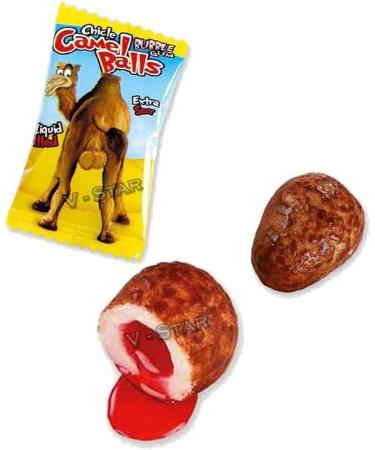 FINI CHICLE Camels Ball Bubblegum Retro Candy - 50 Count - Buy Online on GoSupps.com