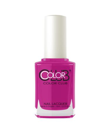 Color Club Color Club Nail Lacquer Mrs. Robinson Nail Varnish Glossy Long Lasting 15ml purple