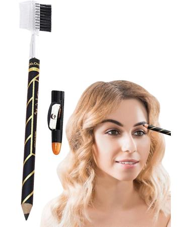 Magic Barber Pencil Portable Hairline Pencil for Men - 2 in 1 Eyeliner Pen Beard Styling Filler Built-in Sharpener and Brush for Face Shaping Rojax - Buy Online on GoSupps.com
