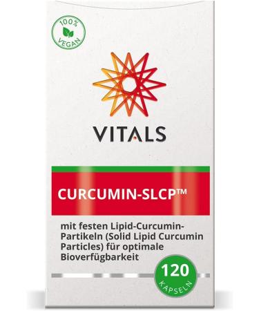 Vital Curcumin SLCP - Vegan 120 Capsules | Optimal Bioavailability & Inflammation Support - Buy Online on GoSupps.com