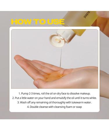 Papa Recipe Blemish Cleansing Oil 120ml 71% Rice Bran Oil Waterproof Makeup Remover & Blackhead Support Hydrating Gentle Formula Korean Facial Cleanser - Buy Online on GoSupps.com