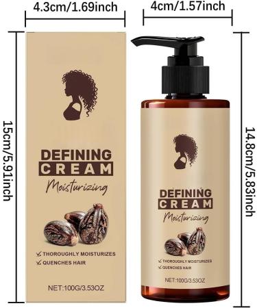 Cr me D finition Boucles Cheveux Ondul s Nourrissante et Hydratante Lissante et Volumisante Convient pour un usage quotidien matin et soir 3pcs - Buy Online on GoSupps.com