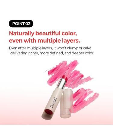 De:maf Demaf Gloss Balm Moisturizing Hydrating Lip Gloss Balm Sheer Tint Buildable Colour Glossy Shine Non-Sticky Long-Wear Lip Plumper Clean Beauty for Sensitive Lips (Cozy Rosy 0.12 oz) Cosy Rosy 0.12 Ounce (Pack  - Buy Online on GoSupps.com