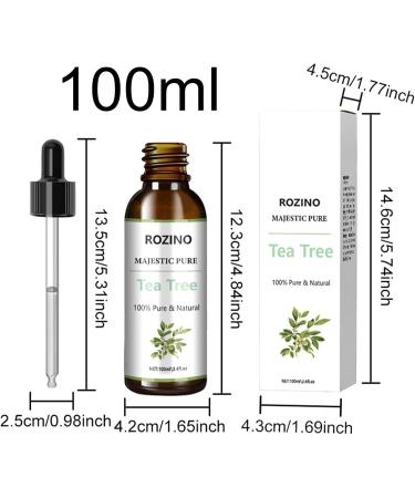 YouPo Tea Tree Oil for Skin & Hair | 100 ml Natural Moisturizing & Soothing Essential Oil | Best Hair Repair Oil for Body & Hair - Buy Online on GoSupps.com