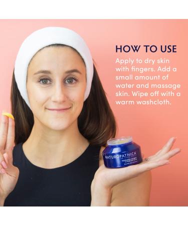 Naturopathica Manuka Honey Cleansing Balm - Deeply Moisturizing Daily Face Cleanser - 2.8 oz - Made in USA - Buy Online on GoSupps.com