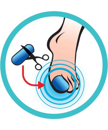 Sidas Gel Toe Caps - Ultimate Gel Protection for Hallux Valgus X2 S/M | Comfort & Relief | Ships Internationally - Buy Online on GoSupps.com