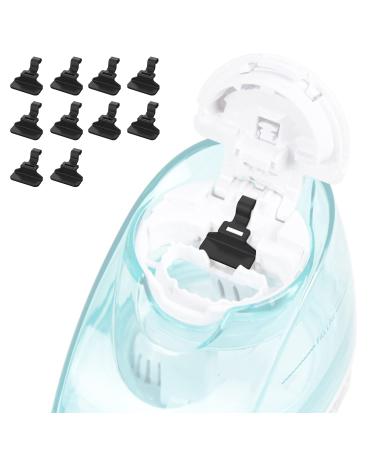 10 PCS Silicone Salt Pods Refills Accessories for Nasal Care (Black)