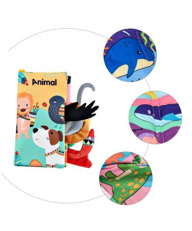 3-Pack Soft Fabric Small Animal Books for Babies | Educational Chewable Puzzle Books - Perfect Gift for Kids | BUNDX3ST - Buy Online on GoSupps.com