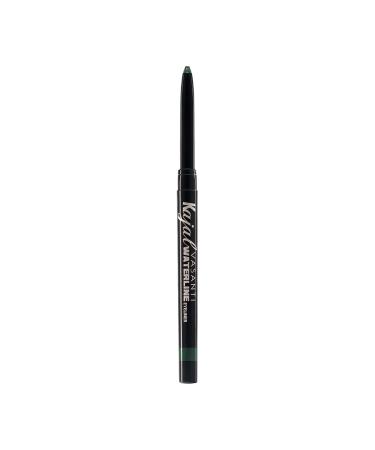 VASANTI Kajal Waterline Eyeliner Pencil - Long-lasting  Waterproof  Smudge-proof  Safe for Sensitive Eyes  Waterline Eye Liner - Opthalmologist Approved and Tested (Midnight Green)