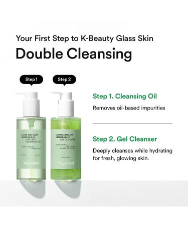 VEGANIFECT Hydrating Gel Face Wash Citric Acid + LHA + Glycerin + Beta Glucan Gentle Cleanser Oil Free Sensitive Skin Dehydrated Skin Korean Skin Care Big Size (205ml/6.93 fl oz) - Buy Online on GoSupps.com