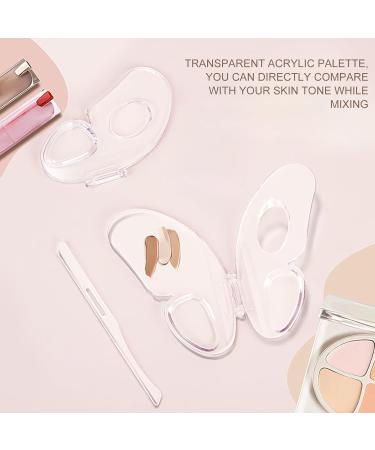  G n rique Makeup Mixing Palettes Acrylic Cosmetic Mixing Tray Foundation Pigment Palette - Buy Online on GoSupps.com