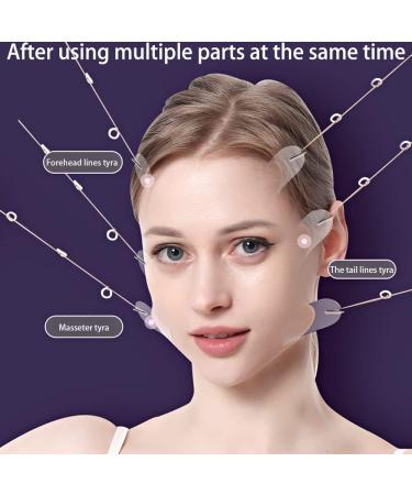 Face Lift Tape Invisible - V-Shape Face Lifting Stickers for Instant Facelifts | Pack of 20 Transparent Facial Patches with Fixed Ropes - Buy Online on GoSupps.com