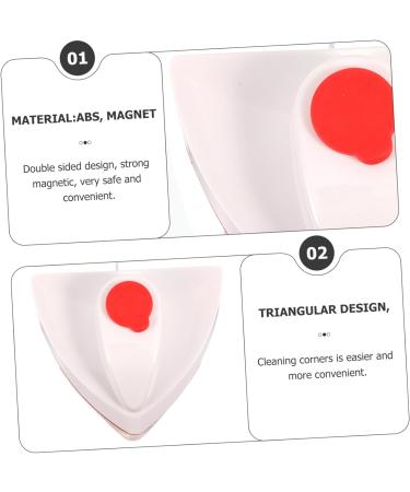 Angoily Outside Window Cleaner Tool Window Cleaning Tool Double-side Glass Cleaning Accessory Magnet Window Cleaning Window Glass Cleaner Double Sided Glass Wiper Abs Magnetic - Buy Online on GoSupps.com