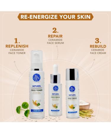 The Moms Co Natural Ceramide Face Toner for Women & Men | Replenishes Moisture | for All Skin Types - 100 ml - Buy Online on GoSupps.com