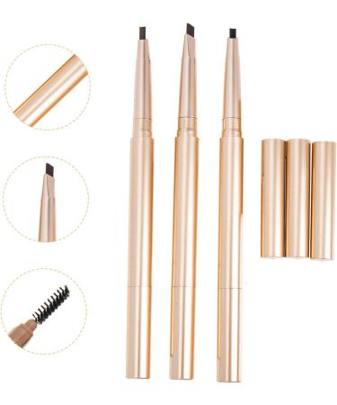 Mipcase 3pcs Double Ended Eyebrow Pencil Accessories Make up - Buy Online on GoSupps.com