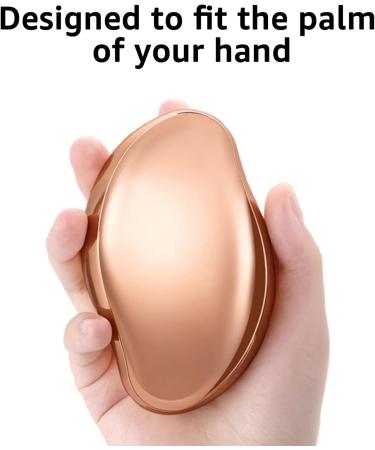 YCLFHOO Nano Glass Foot File for Hard Skin Foot File Foot Scraper Wet Dry Pedicure Foot Grater for Grater Dead/Hard/Cracked/Thick/Dry Skin-Champagne Gold - Buy Online on GoSupps.com