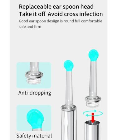Buy NATFIRE NE3 High Precision Ear Cleaner - Wireless Otoscope with LED Light | Smart Ear Wax Removal Tool - Buy Online on GoSupps.com