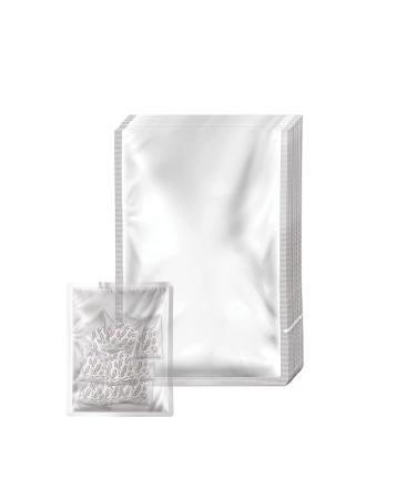 Mylar bag (5 MIL 38.1 x 33.9 cm) with 300 CC oxygen absorb Packages for long-term and emergency storage of food (100 1 Gallon mylar bag + 100 300 CC O2 absorber).