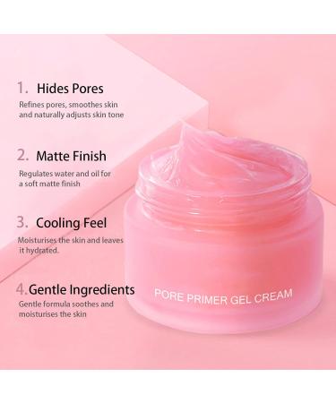 Buy Pore Primer Gel Cream - Pore Shrink & Smoothing Base for Flawless Makeup | International Shipping - Buy Online on GoSupps.com
